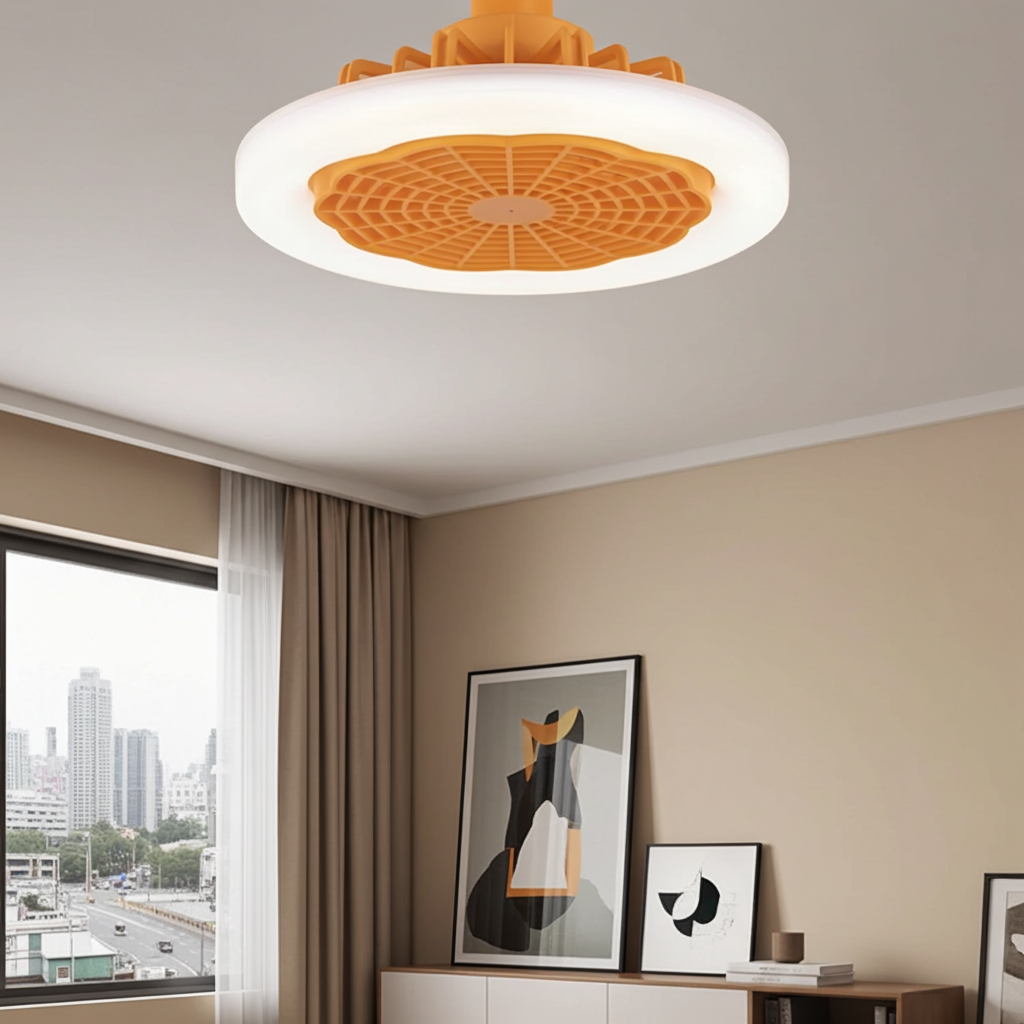 FreshBulb – Ventilateur LED minimaliste avec éclairage intégré | E27