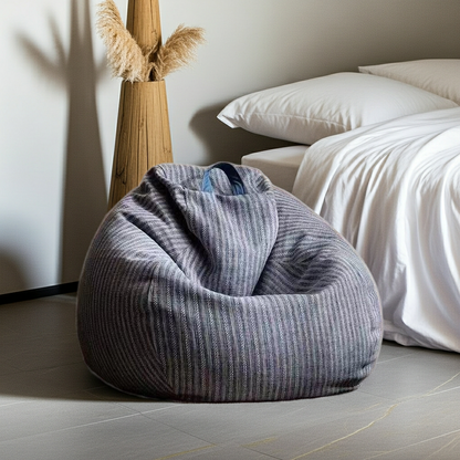RelaxBean — Fauteuil Pouf Ergonomique Premium | Mémoire de Forme