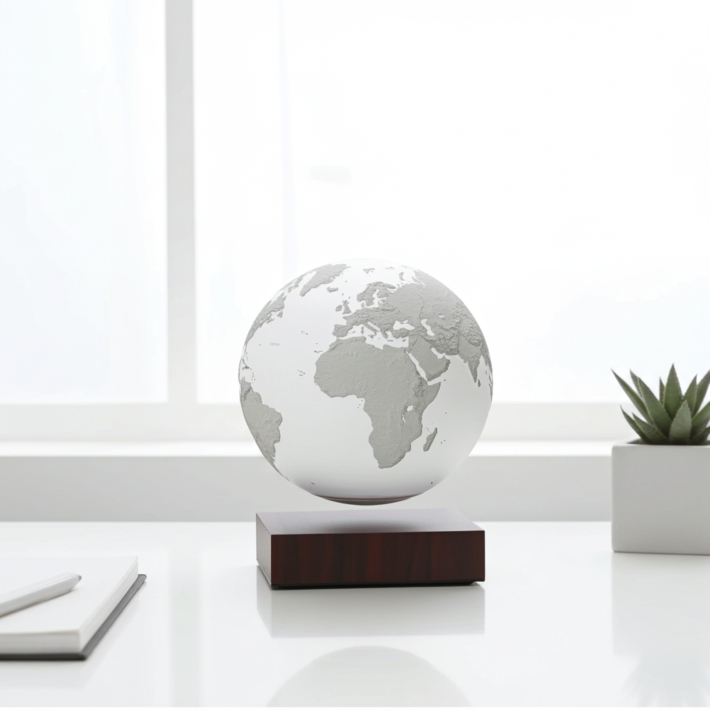 Leviterre – Lampe Lévitante Magnétique LED | Terre & Jupiter