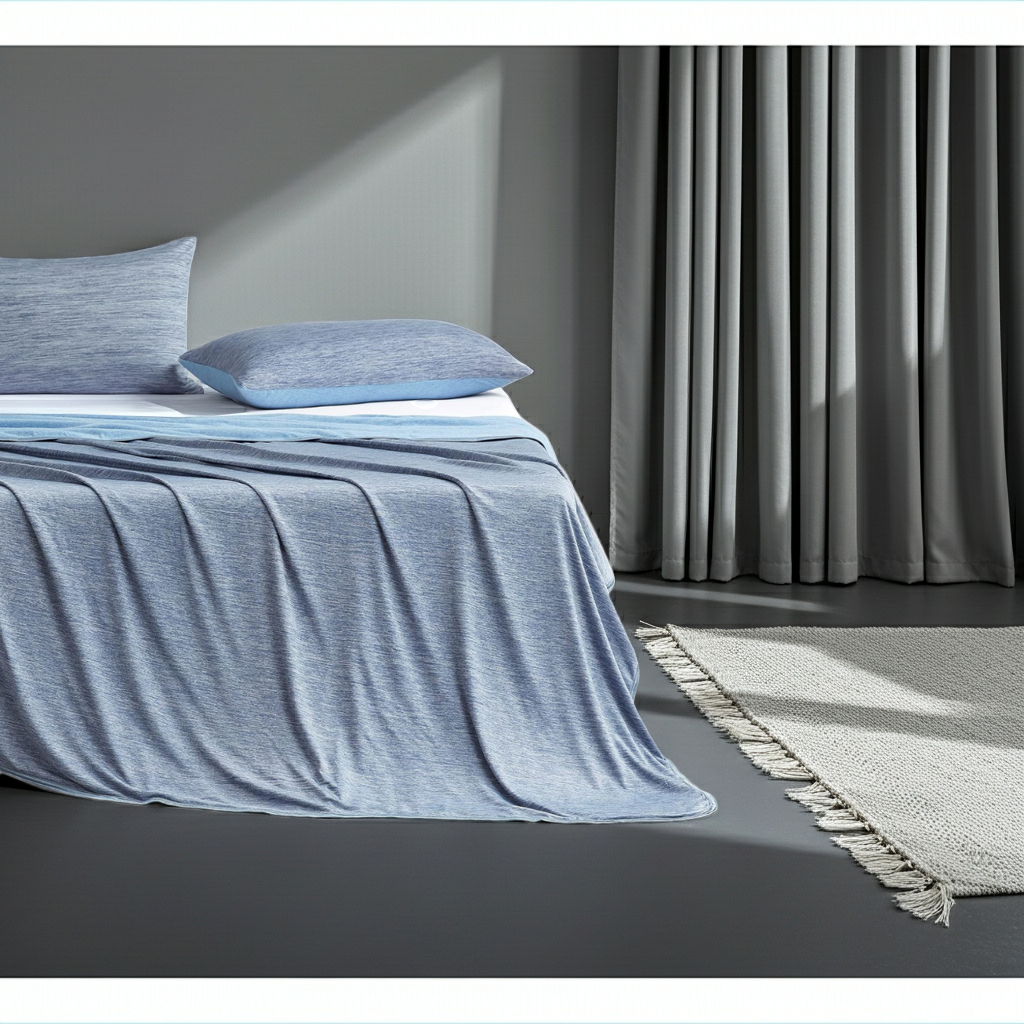 FreshSleep – Couverture rafraîchissante microfibre respirante | Été