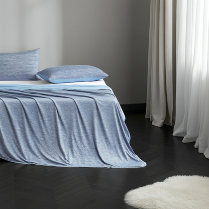 FreshSleep – Couverture rafraîchissante microfibre respirante | Été